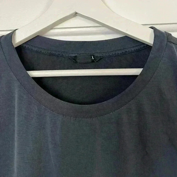 Super soft Charcoal/ Gray soft t-shirt Monki size L/XL - Picture 8 of 10